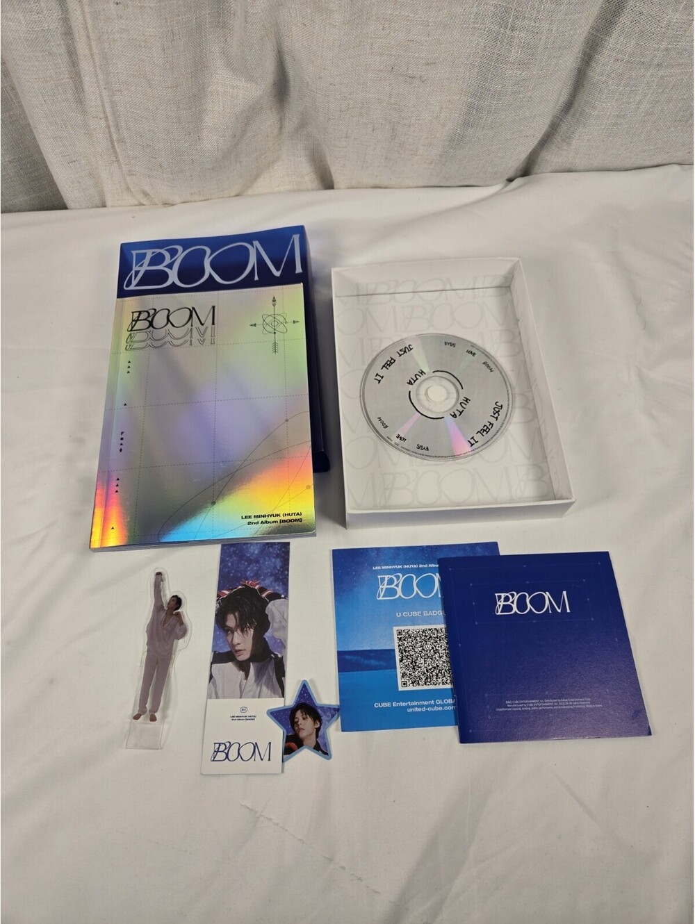 LEE MINHYUK HUTA BTOB 2nd Album BOOM CD